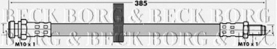 BORG & BECK bbh6913 -  Тормозной шланг
